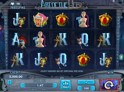 machine à sous Art of the Heist