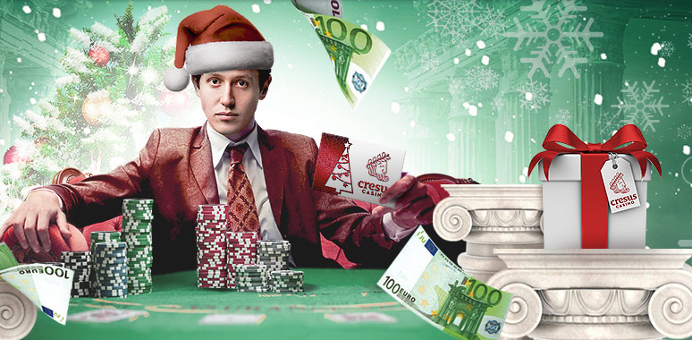 Profitez encore du Cashback progressif de Noël sur Cresus Casino et Monsieur Vegas !