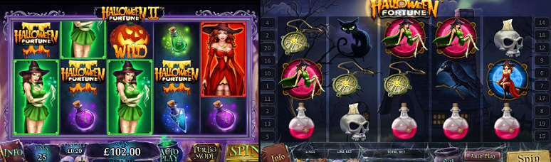 machine à sous halloween fortune 2