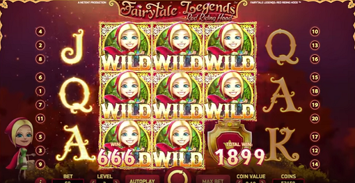 machine à sous Fairytale Legends: Red Riding Hood Wild