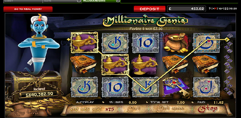 Millionnaire Genie fait une fois de plus un heureux gagnant du jackpot progressif !