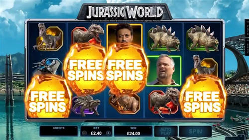 jurassic world microgaming