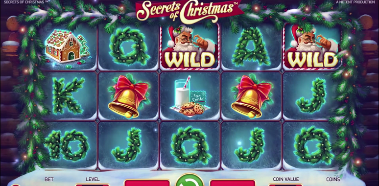 Sortie de la machine à sous Secrets of Christmas, c'est déjà Noël chez Netent ! 