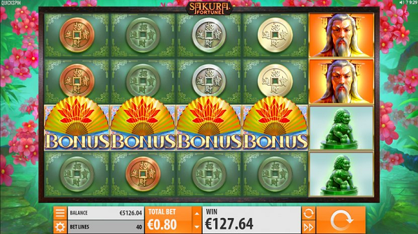 machine a sous Sakura Fortune